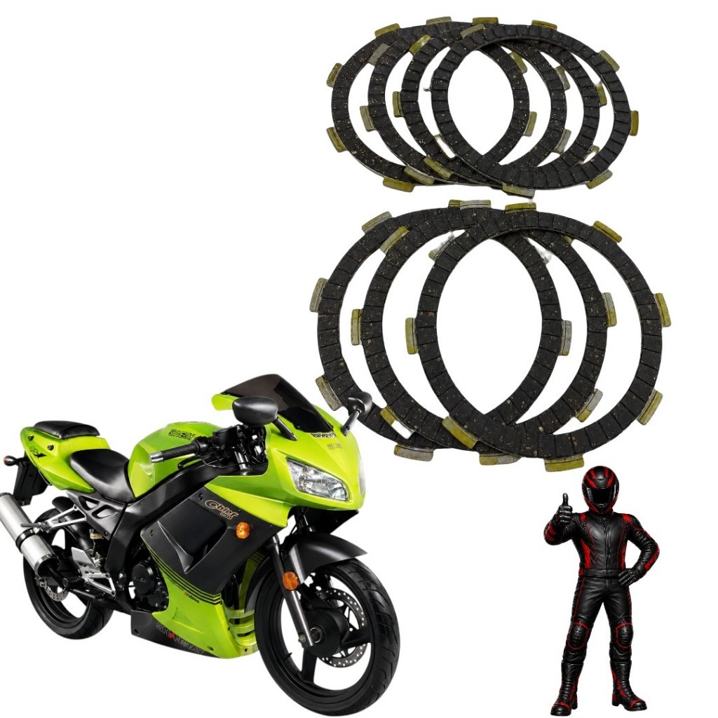 Disco De Embreagem Shineray Xy200 Racing200 Xy 200 7peças