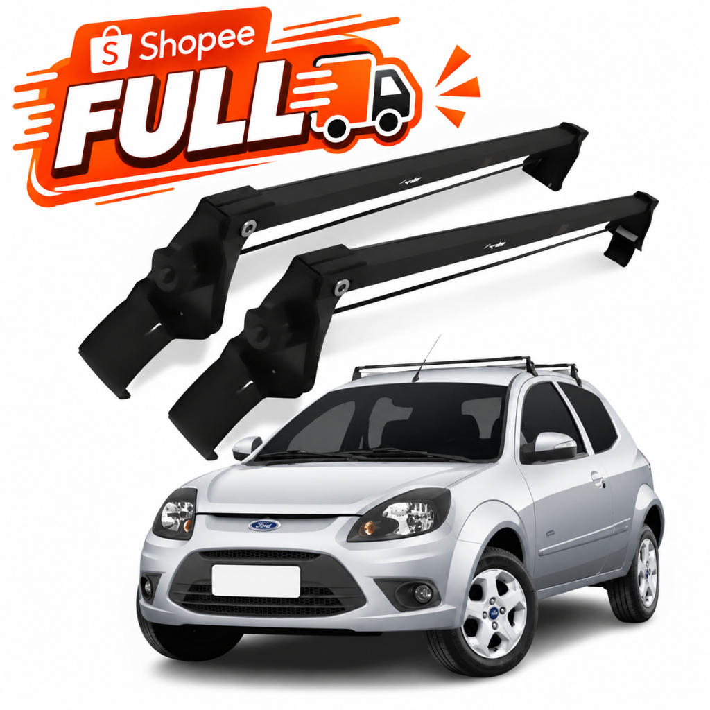 Rack Teto Bagageiro Suporte Ford Ka 2008 09 10 11 12 2013 Pr