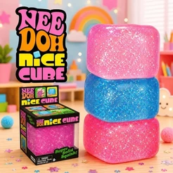 Squish Cubo de Gelo 5cm Brinquedo Ant Stress - Cor Aleatoria - Envio Imediato