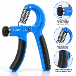 Hand Grip Flexor De Punho Com Mola Ajustável Antebraço Mãos