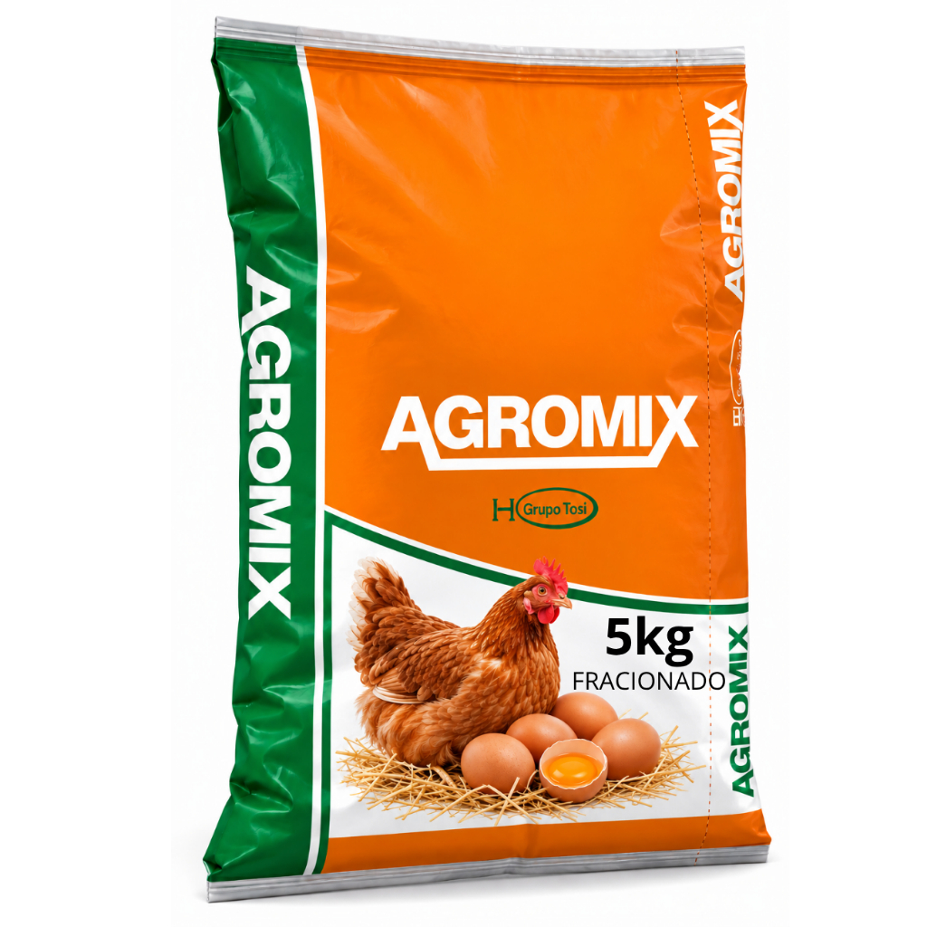 Núcleo Postura Para Galinha Aves Poedeiras Galinhas Ração para Produção Ovos - 5 kg