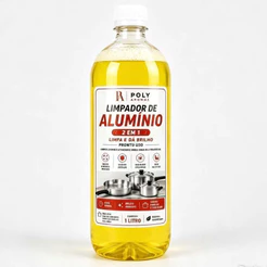 Limpador Alumínio 1L Panelas Frigideiras Limpa e da Brilho PolyAromas