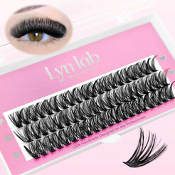 Cílios Tufo / Tufinho 3 Filheira Lynlab — Tamanhos 8, 10, 12 e 14 mm | Opções de 20P a 60P