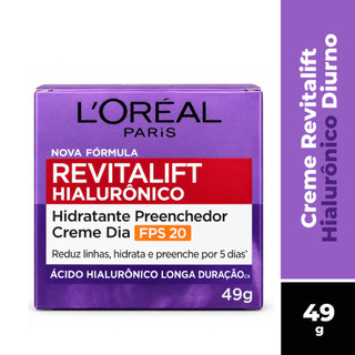 Revitalift Hialurônico Creme Facial Diurno Fps20 Loréal Paris 49g - 1 Unidade