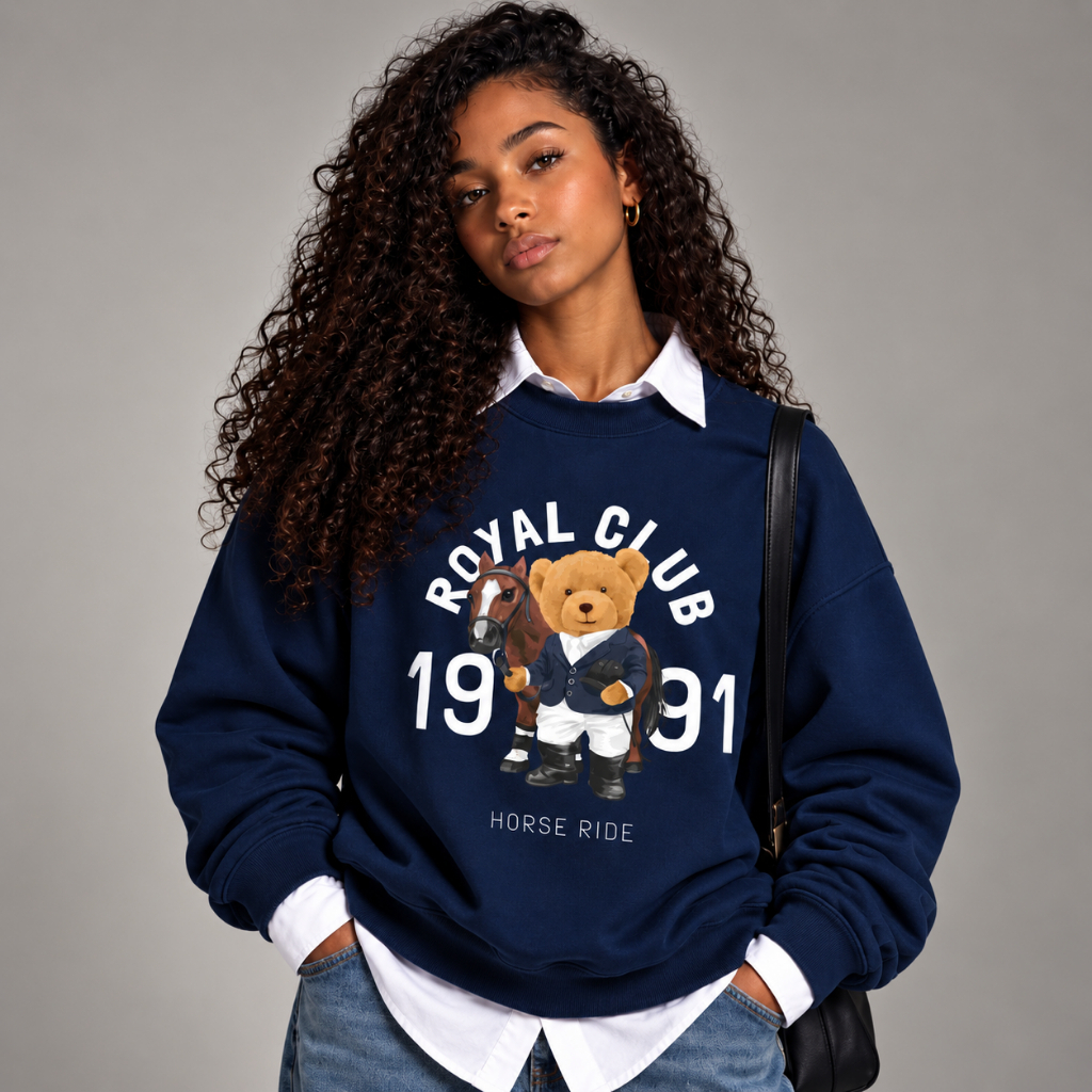 Moletom Careca Flanelado Estampado Unissex | Masculino e Feminino | Blusa Quente Confortável Streetwear