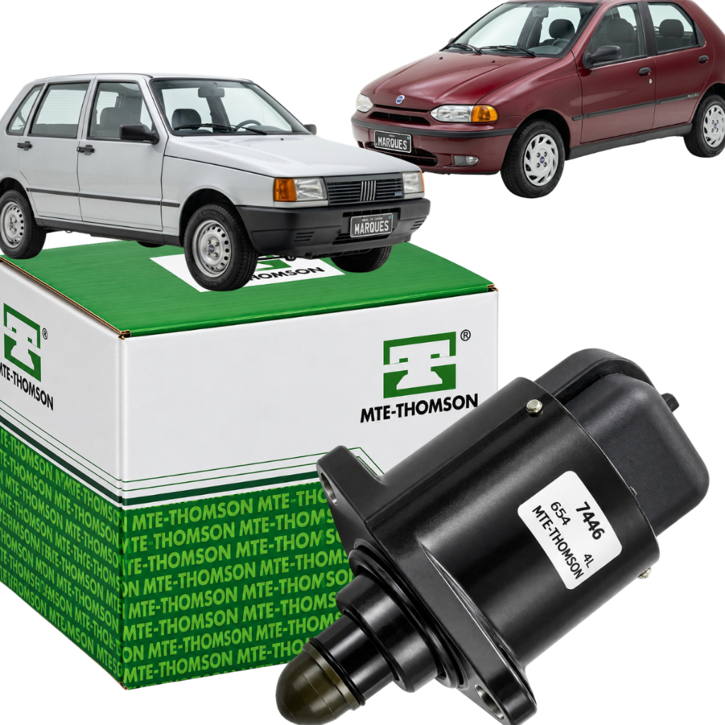Atuador Marcha Lenta Mte-thomson Para Fiat Fiorino Palio Uno