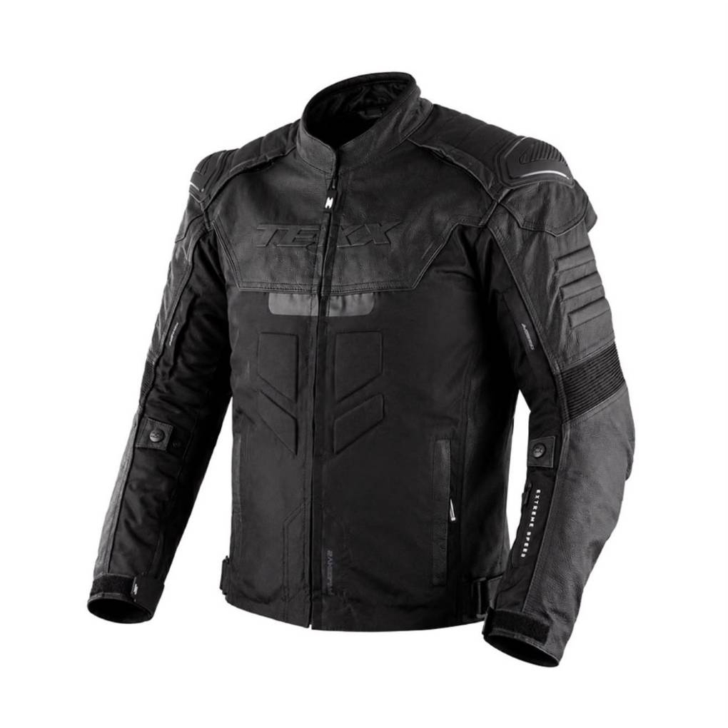 Jaqueta Motociclista Texx Falcon V2 Masculina Couro Bovino