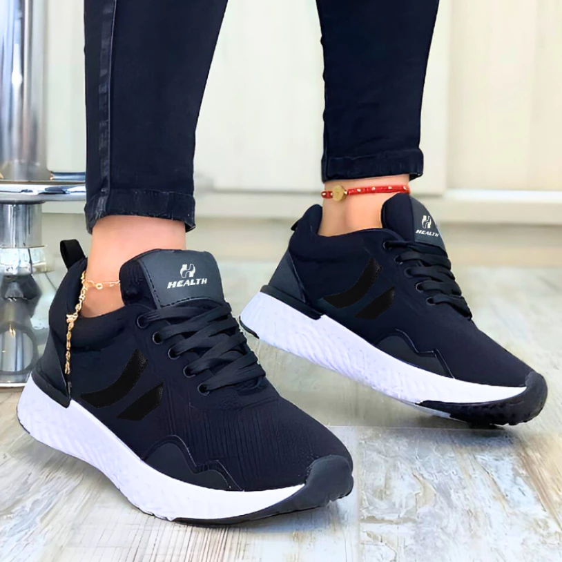 Tênis Feminino Esportivo Academia Casual Leve e Confortável Dia a Dia Corrida Caminhada — imagem 1