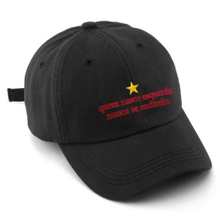 Boné 13 Boné Preto Masculino Brasil Nunca Se Endireit Trabalhador e Feminino Baseball Aba Curva Várias Cores Premium
