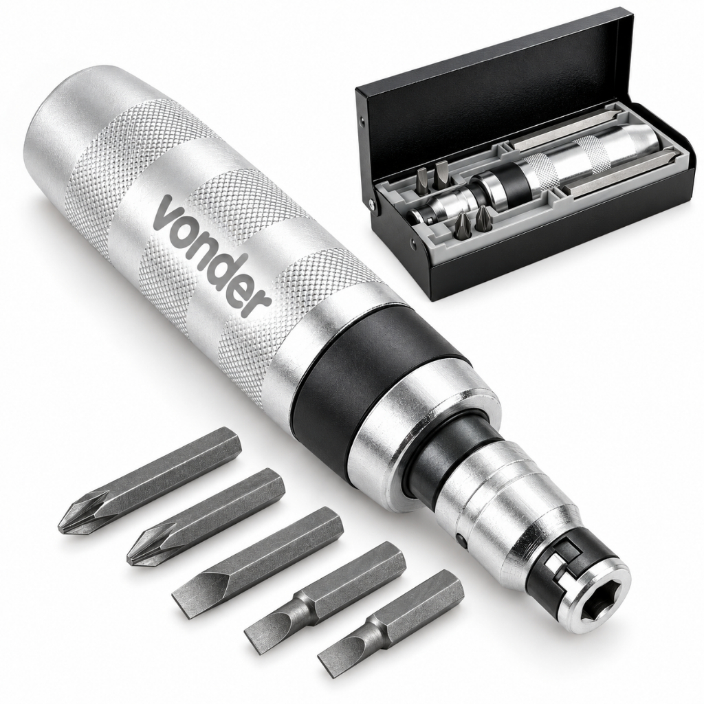 Martelete Perfurador Rompedor Manual + 6 Pontas Vonder 3599100070