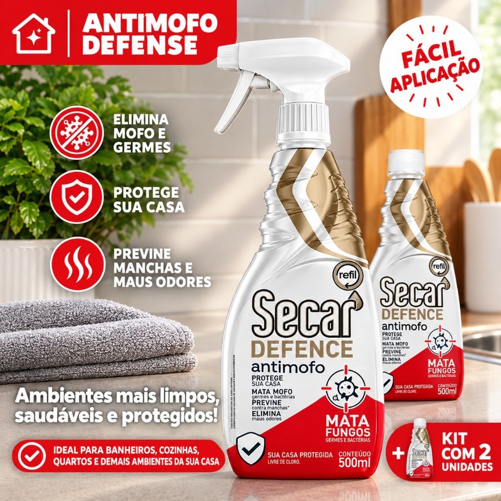KIT 2 x ANTIMOFO SECAR DEFENSE SPRAY 500ml