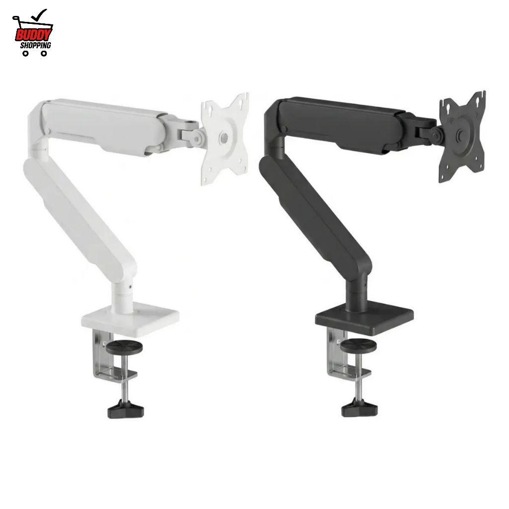 Suporte para Monitor Articulado 17 a 32 Pol VESA 75x75 100x100 Mesa com Morsa Ajustável Reforçado