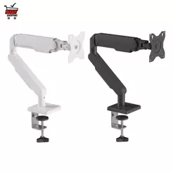 Suporte para Monitor Articulado 17 a 32 Pol VESA 75x75 100x100 Mesa com Morsa Ajustável Reforçado