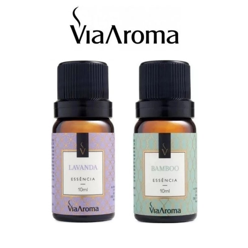 Imagem Essência Para Aromatizador Difusor Elétrico Ambiente Via Aroma 10ml - Escolha 1, 2 ou 3 Unidades