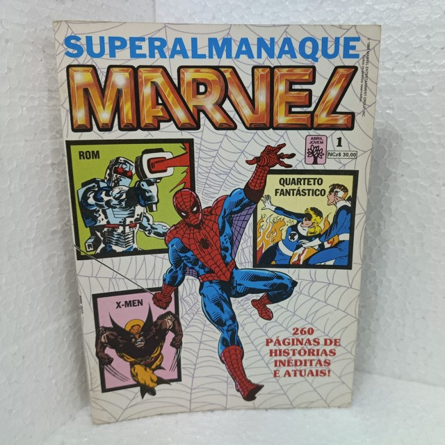 Gibi HQ Superalmanaque Marvel (1, 2, 3) Formatinho