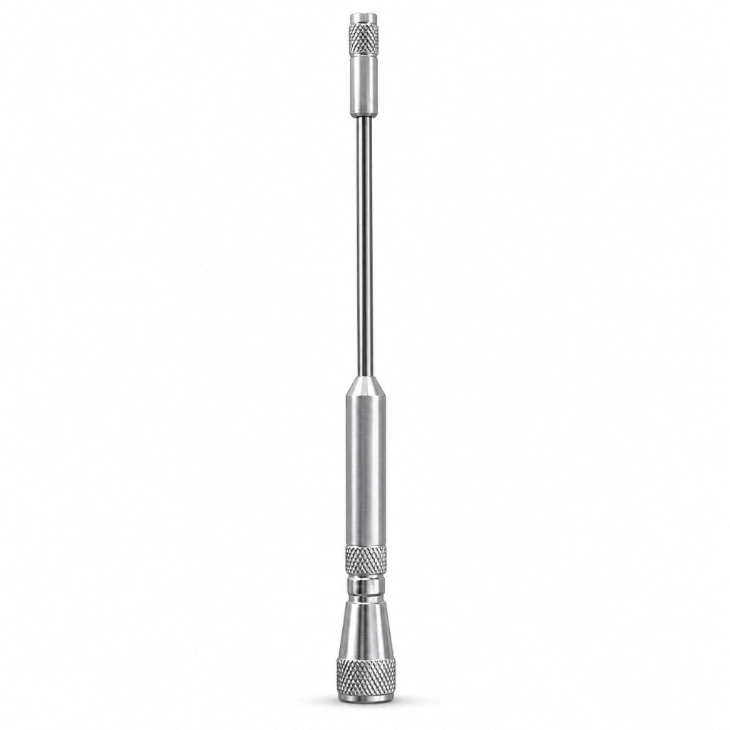 Haste de Teto Espiral em Alumínio 6mm com Adaptador 5mm