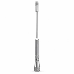 Haste de Teto Espiral em Alumínio 6mm com Adaptador 5mm