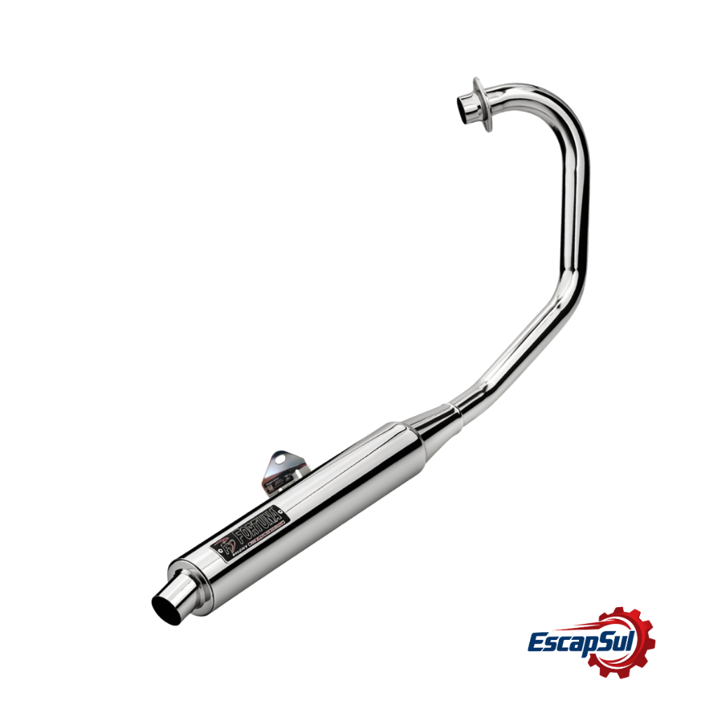 Escapamento Titan 150 Ex/ Esdi 2014/2015 Modelo Fortuninha — imagem 2 de 2