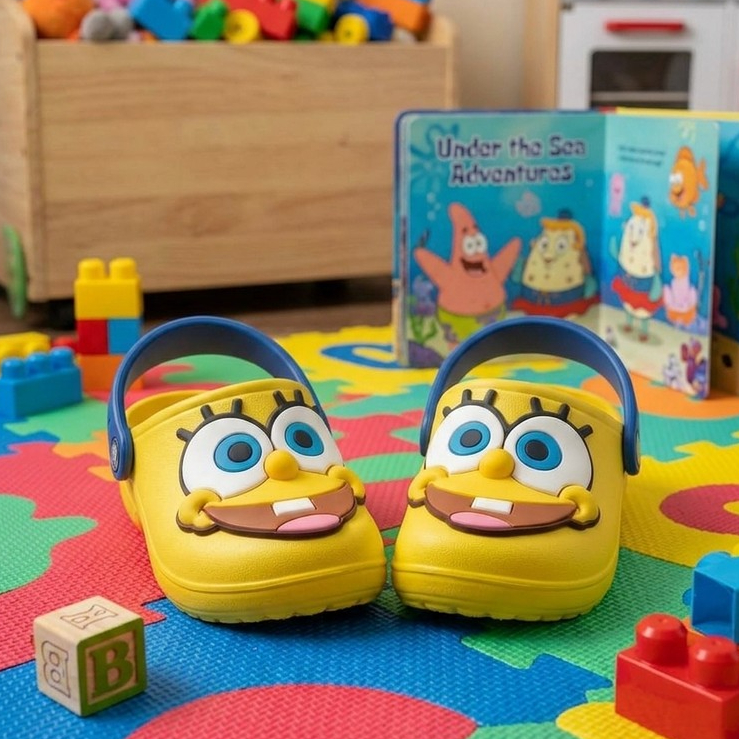 Sandália Masculina Feminina Antiderrapante Personagem Colorida Chinelo Fácil de Calçar Confortável Babouche