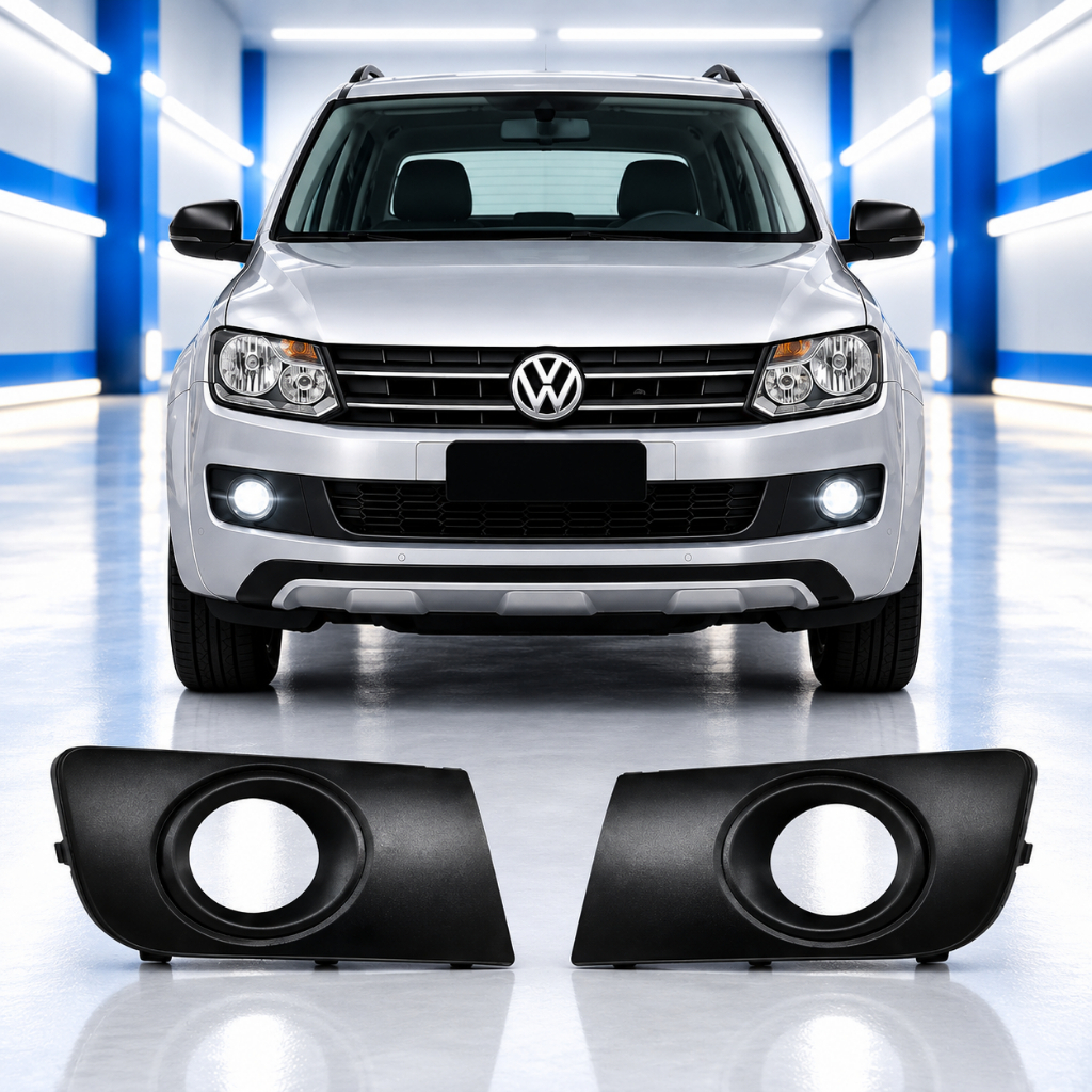Par Moldura Preta Milha Amarok 2011 2012 2013 2014 2015 2016