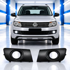 Par Moldura Preta Milha Amarok 2011 2012 2013 2014 2015 2016