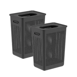 Cestos de Roupas Flow 38L com Tampa de Abertura Superior CFW2100 - Ou