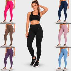 Calça Leg Legging Max Lupo Sport Tecnologia Sem Costura Seamless Original