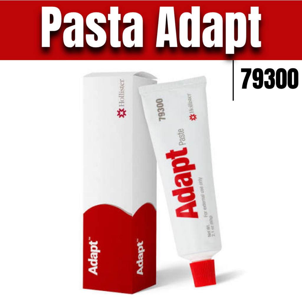 Pasta Adapt Protetora Para Pele Ostomia Hollister 60g 79300 Vedação Proteção