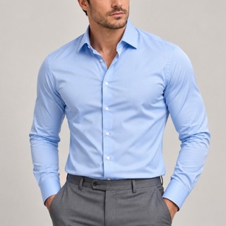 Camisa Social Masculina Manga Comprida  De Boa Qualidade Slim Fit Microelasticidade