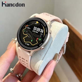 relógio smartwatch feminino/masculino Hancdon KC100 GPS 1.39''HD 100+ esportes Voz com AI…