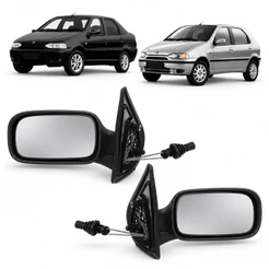 Retrovisor Fiat Palio weekend 4 Portas 1996 1997 1998 1999 2000