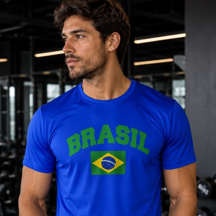 Camiseta Seleção Brasileira Masculina Feminina Copa Torcedor