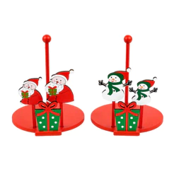 Suporte para Rolo De Papel toalha Natalino - Decoração Natal