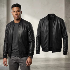 Jaqueta Masculina Couro Courino Impermeável Motoqueiro Inverno Frio Envio Rápido