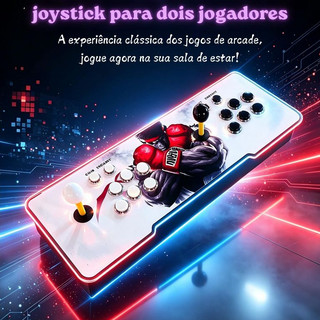 🚨NOVO Caixa de Pandora com mais de 40.000 unidades e conector duplo para joystick para console de jogos Moonlight Treasu