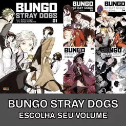 Mangá Bungo Stray Dogs - Volumes 1 ao 28 - Escolha O Volume - Novo Lacrado (Panini)