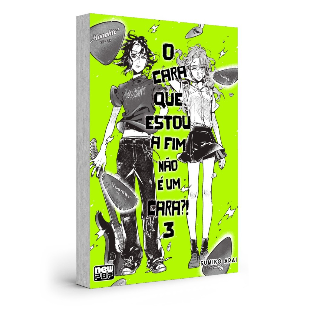 Mangá - O cara que estou a fim não é um cara?! - Volume 3 - por Sumiko Arai - Editora New Pop ISBN 9788583626459