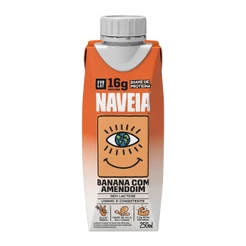 Super Shake Naveia Banana com Amendoim 250ml