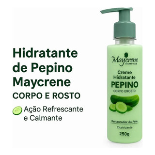 Creme Hidratante de Pepino 250g - Maycrene
