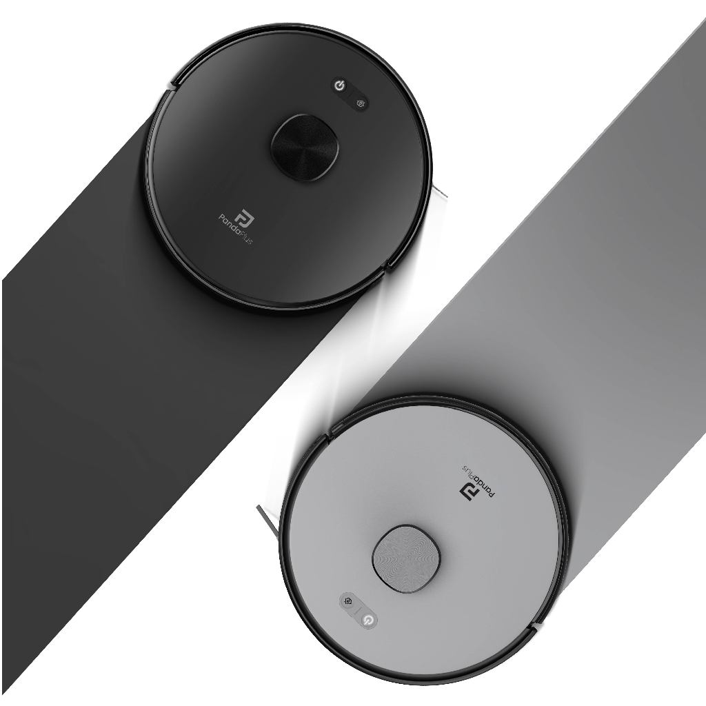 Imagem Robô Aspirador Inteligente Mapeamento 3D LDS Laser Wi-Fi 3000Pa Mop Panda Plus Alexa Google Bivolt