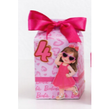 Caixinha personalizada barbie - personalizados luxo - lembrancinha personalizada - lembrancinha exclusiva