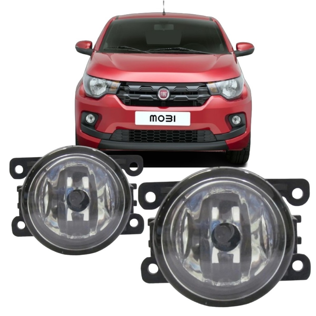 Par Farol De Milha Fiat Mobi 2016 2017 2018 2019 2020 2021