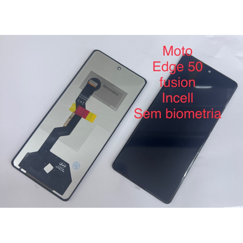 Tela Frontal Display Compatível Motorola Edge 50 Fusion XT2429-1 Incell envio rá