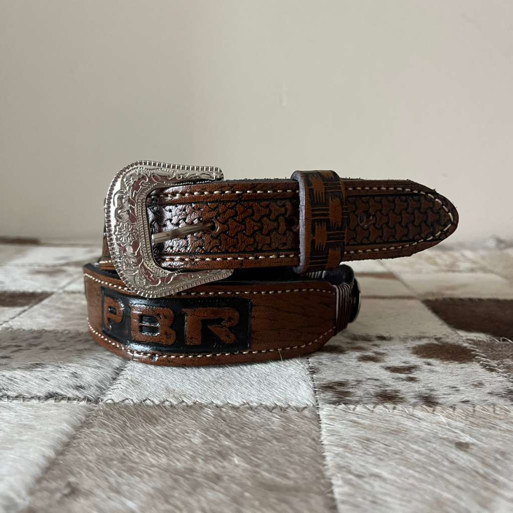 Cinto Infantil Aplique PBR Couro Legítimo Muita Qualidade Super Promoção Novidade