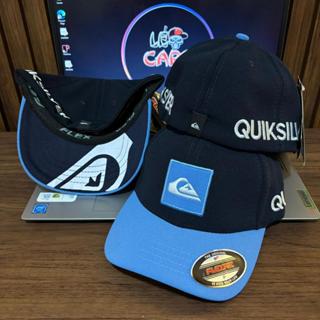 Boné Quiksilver Flex Fit M Letreiro Aba Curva Tamanho M Adulto - Fechado em Oferta na Shopee