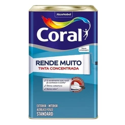 Tinta Coral Rende Muito Branco Acrílica Fosco 18 Litros