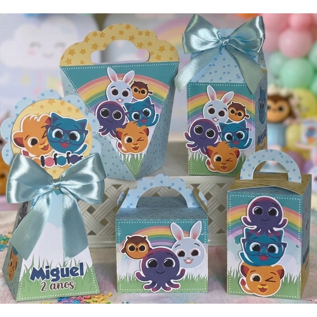 kit Personalizados Bolofofo Menino | Lembrancinhas Bolofofo | aniversário | Bolofofo Menino
