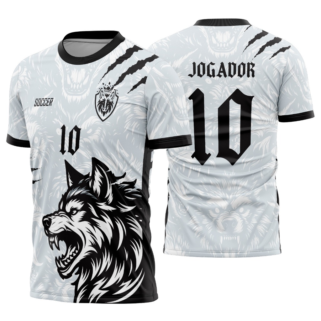 Camisa de uniforme para interclasse/jogos internos/futebol personalizada com nome e numero mod 741