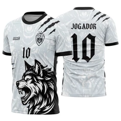 Camisa de uniforme para interclasse/jogos internos/futebol personalizada com nome e numero mod 741