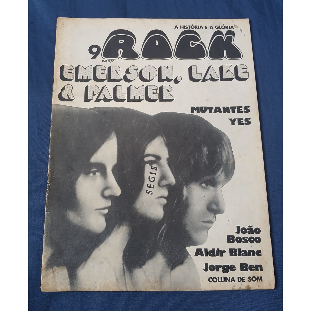 Revista rock a história e a glória 9 - Emerson, Lake & Palmer